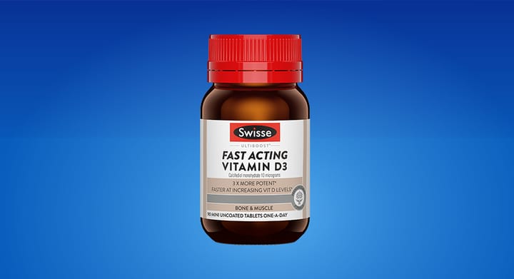 Swisse Ultiboost Fast Acting Vitamin D3 90 Tablets