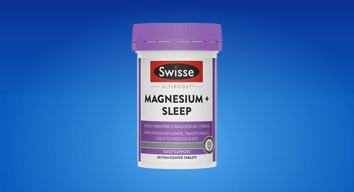 Swisse Ultiboost Magnesium + Sleep 60 Tablets