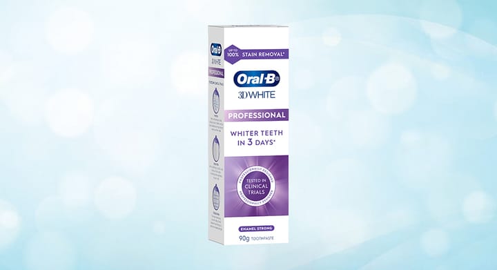 Oral-B 3D White Professional Enamel Strong Toothpaste 90g