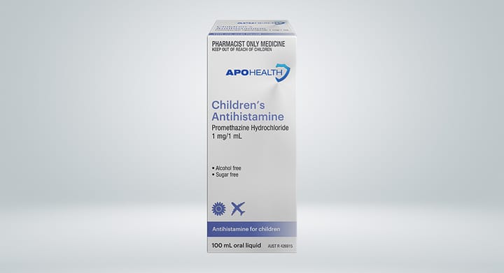 APOHEALTH Children's Antihistamine Allergy Relief 100mL (S3)