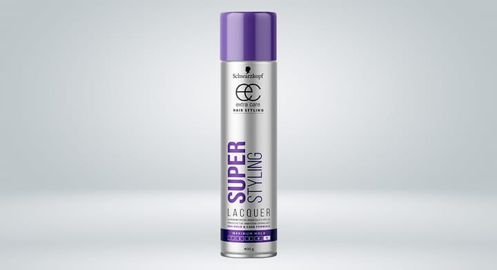 Schwarzkopf Extra Care Super Lacquer or Strong Hairspray 400g