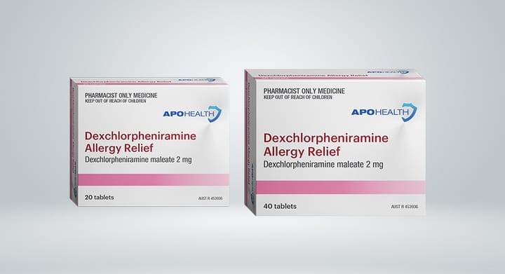 APOHEALTH Dexchlorpheniramine Allergy Relief Tablets (S3)