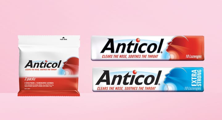 Anticol Lozenges Range