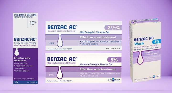 Benzac AC Acne Gel Range