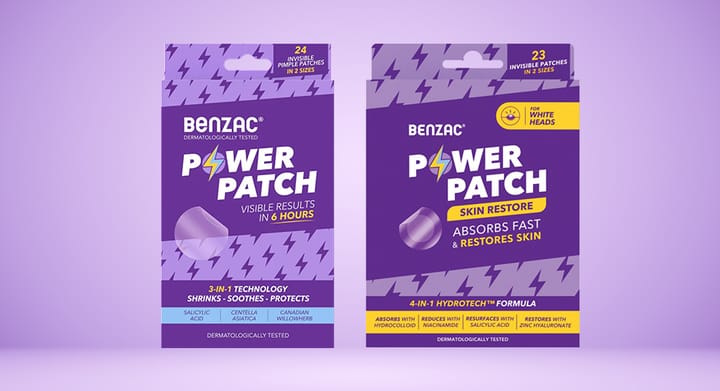 Benzac Powder Patches Range