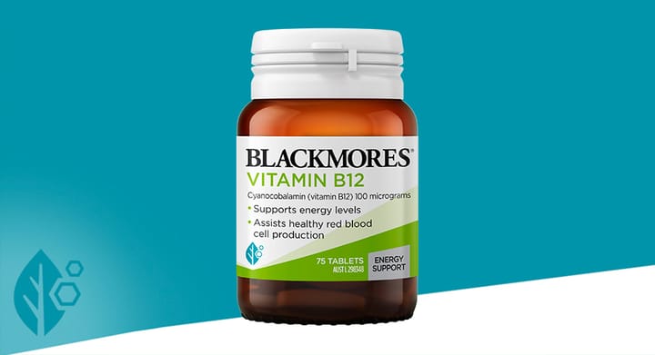 Blackmores Vitamin B12 75 Tablets