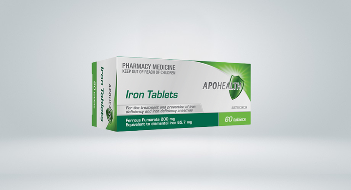 APOHEALTH Iron 60 Tablets