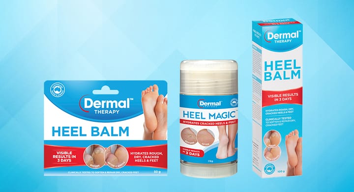 Dernal Therapy Heel Balm Range