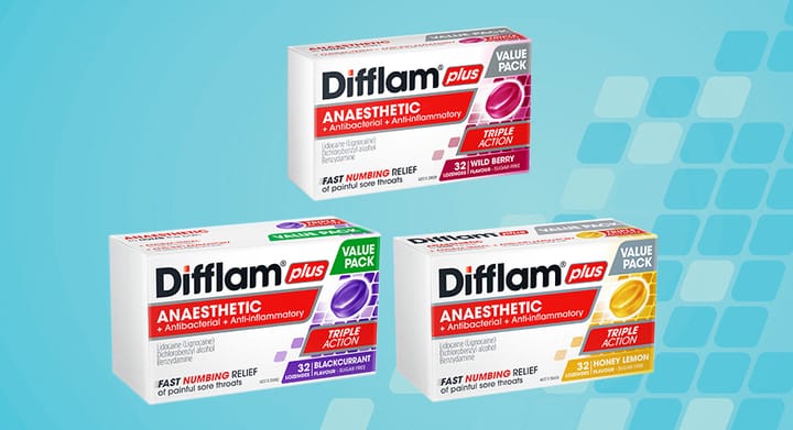 Difflam Plus Triple Range