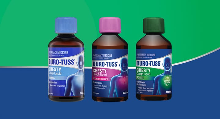 DURO-TUSS Chesty Cough Liquid Range 200mL