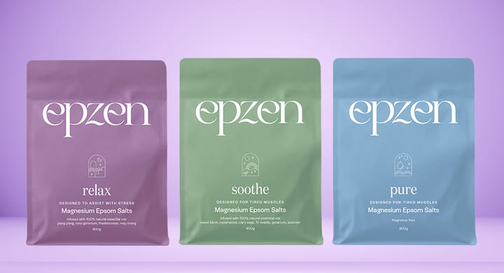 Epzen Magnesium Bath Crystal Range