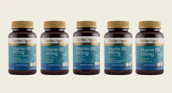 Herbs of Gold Vitamin Tablets Range