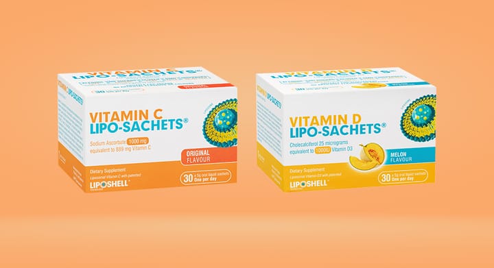 Lipo Sachet Vitamin C or D 5g 30pk