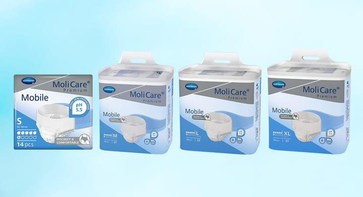 MoliCare Premium Mobile 6 Drop Range