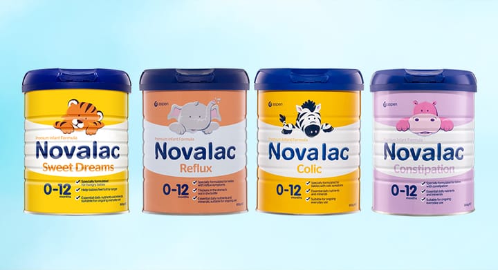 Novalac Infant Formula Range 800g