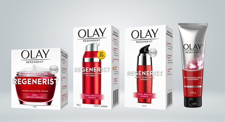 Olay Regenrist Micro-Sculpting Range