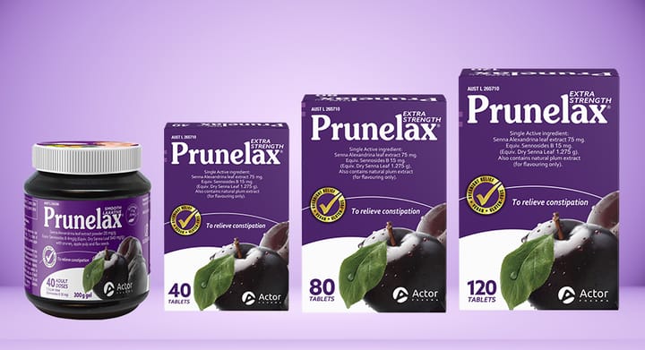 Prunelax Smooth 300g or Extra Strength Tablets Range