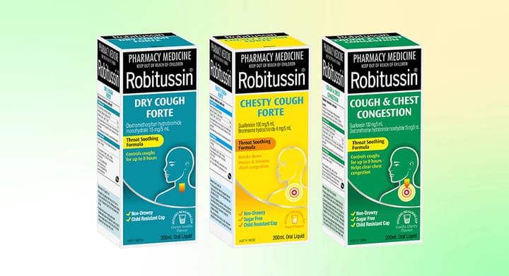 Robitussin Cough 200mL Range