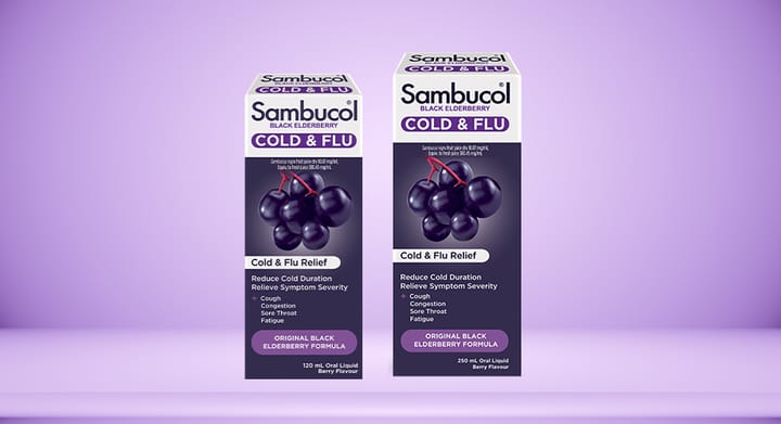 Sambucol Cold & Flu 120 or 250mL