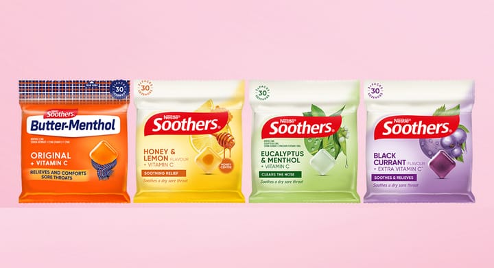 Soothers 10 Lozenges 3pk Range