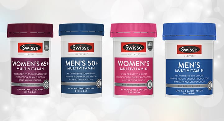 Swisse Ultivite Men's or Women's Multivitamin Range