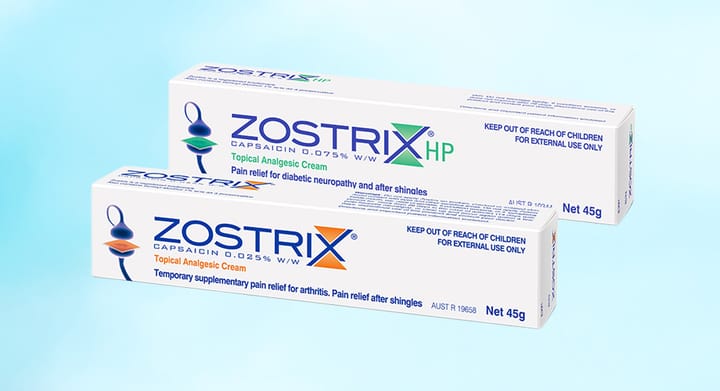 Zostrix HP or Topical Analgesic Cream 45g