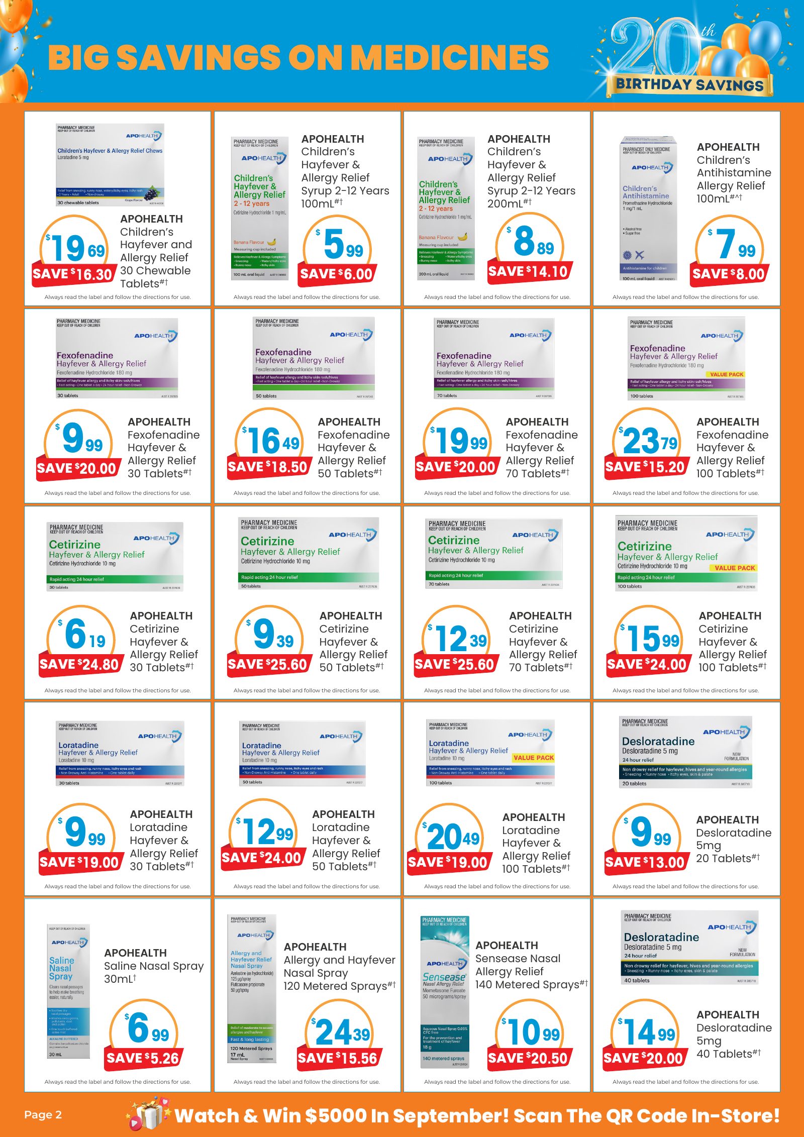 Chemsave September 2026 catalogue — page 2