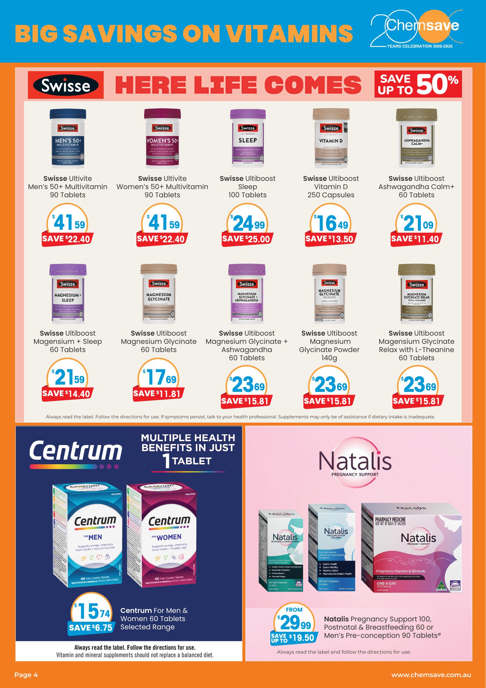 Chemsave October 2026 catalogue — page 4