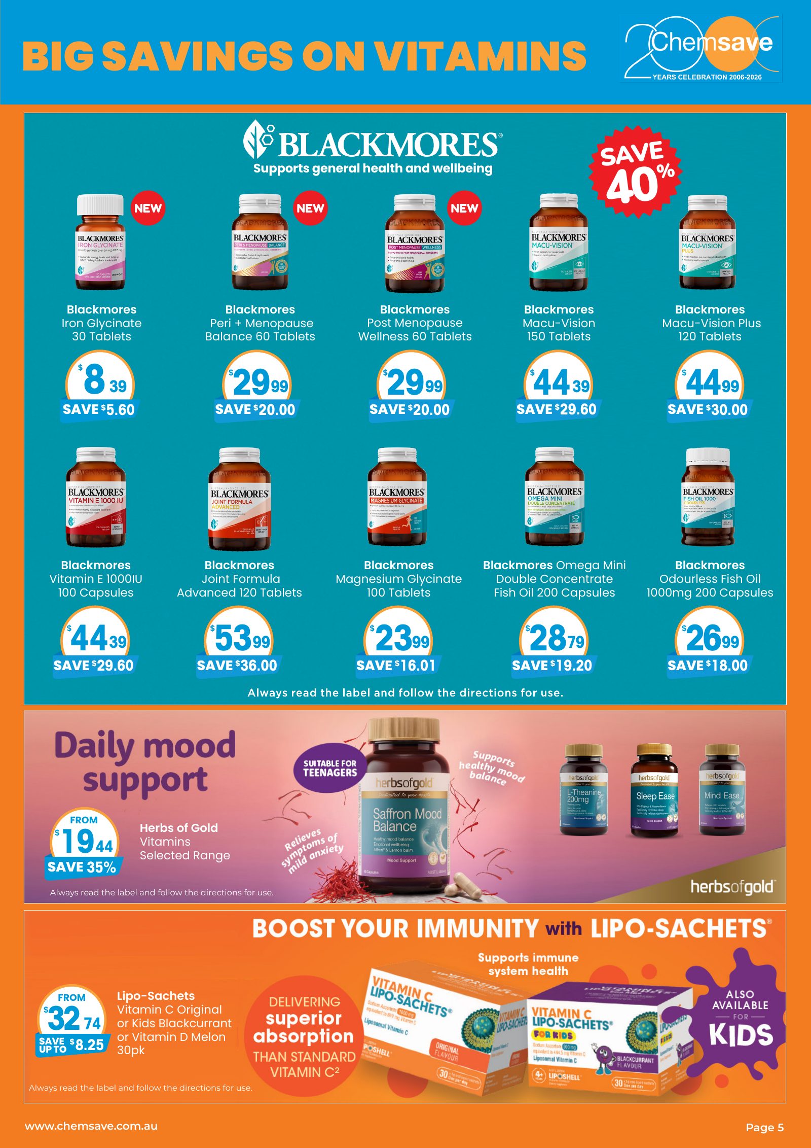 Chemsave October 2026 catalogue — page 5